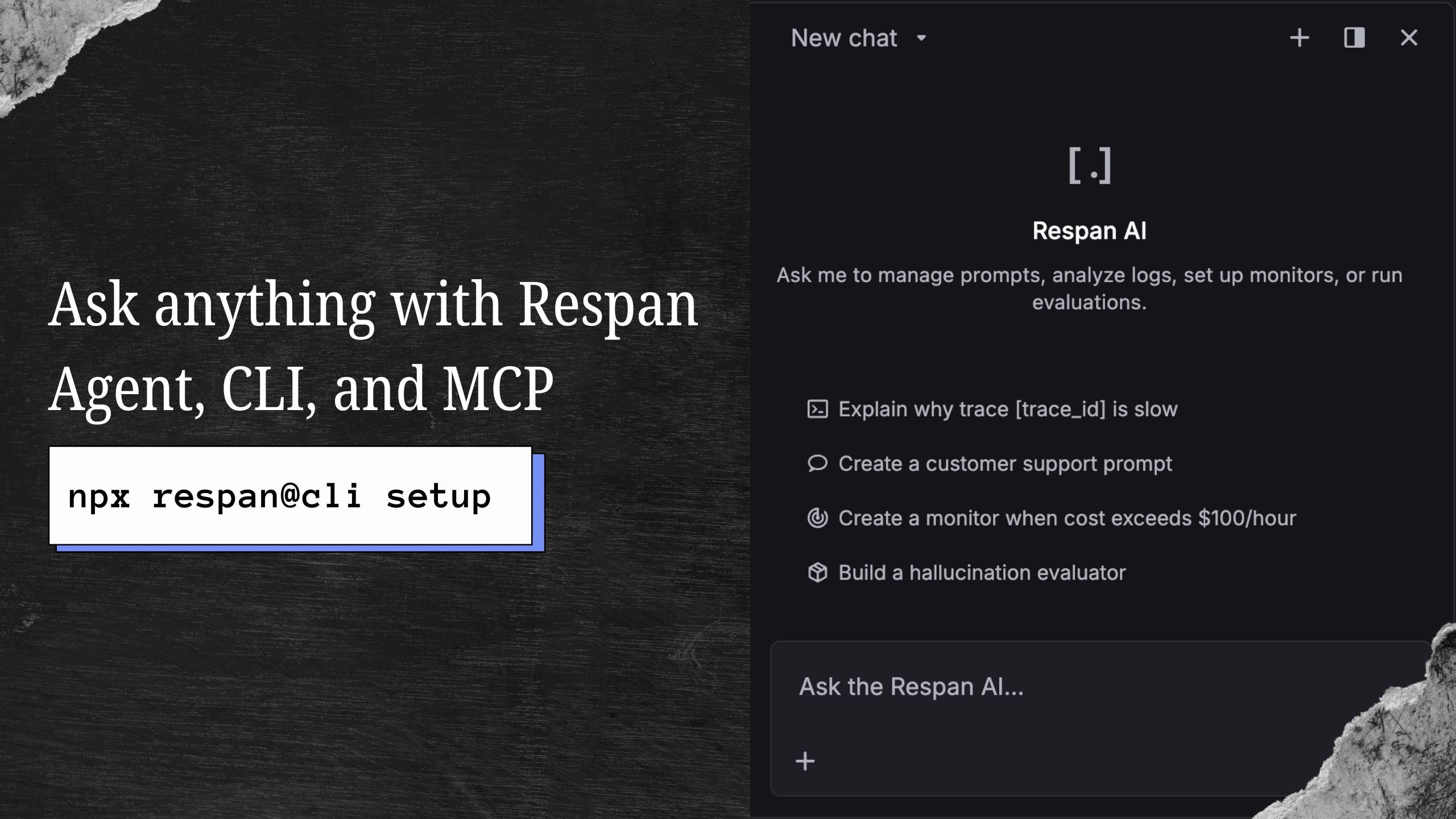 Launch Week Day 3: Respan Agent, CLI, and MCP