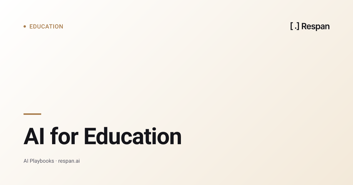 AI for Education: How EdTech Teams Build LLM Apps in 2026
