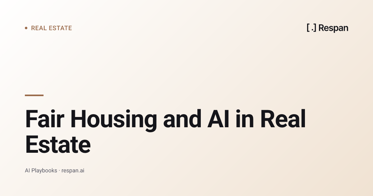 Fair Housing AI: The Engineering Translation