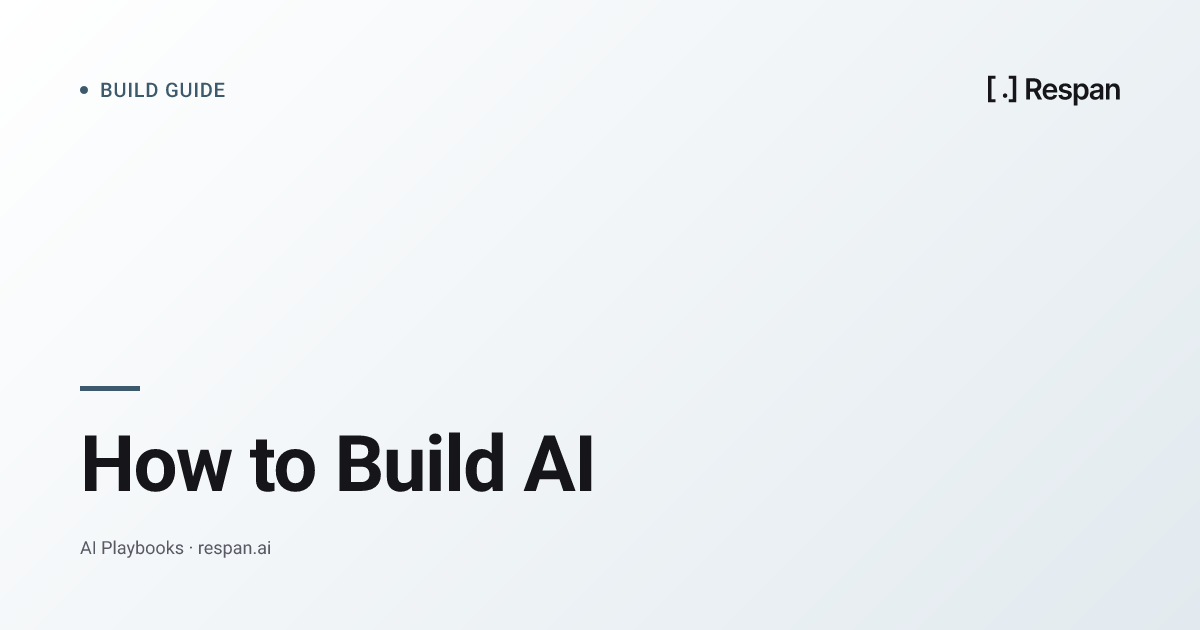 How to Build AI: Beginner's Guide to Production AI Apps