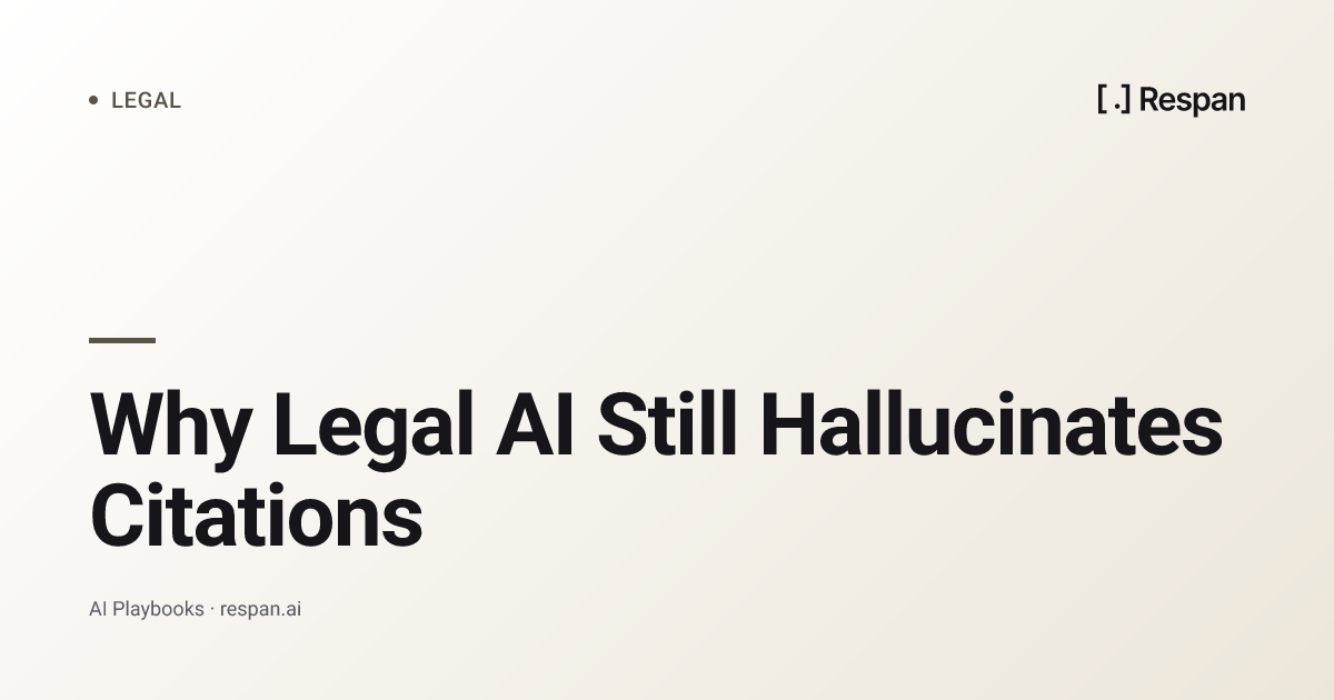 Why Legal AI Hallucinates Citations: 2026 Sanctions