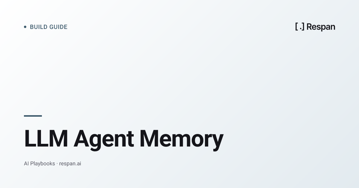 LLM Agent Memory: When Your AI Actually Needs to Remember