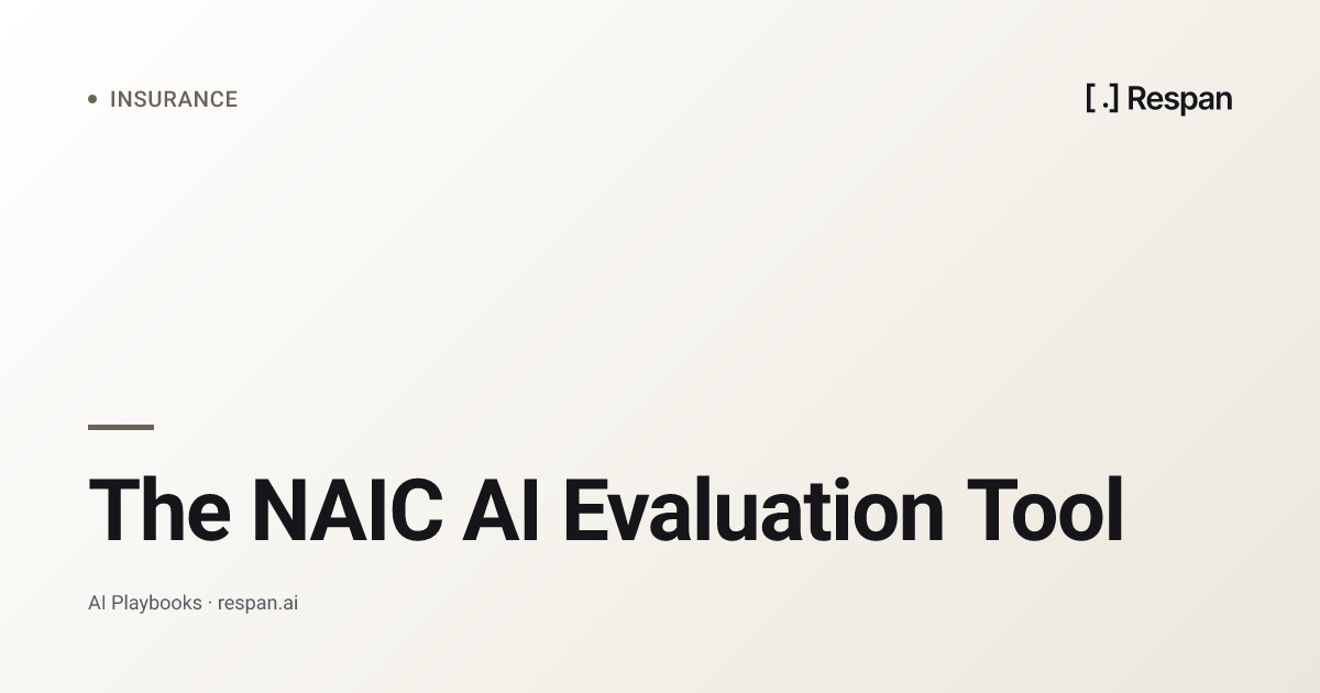 The NAIC AI Evaluation Tool: Engineering for the 2026 Pilot