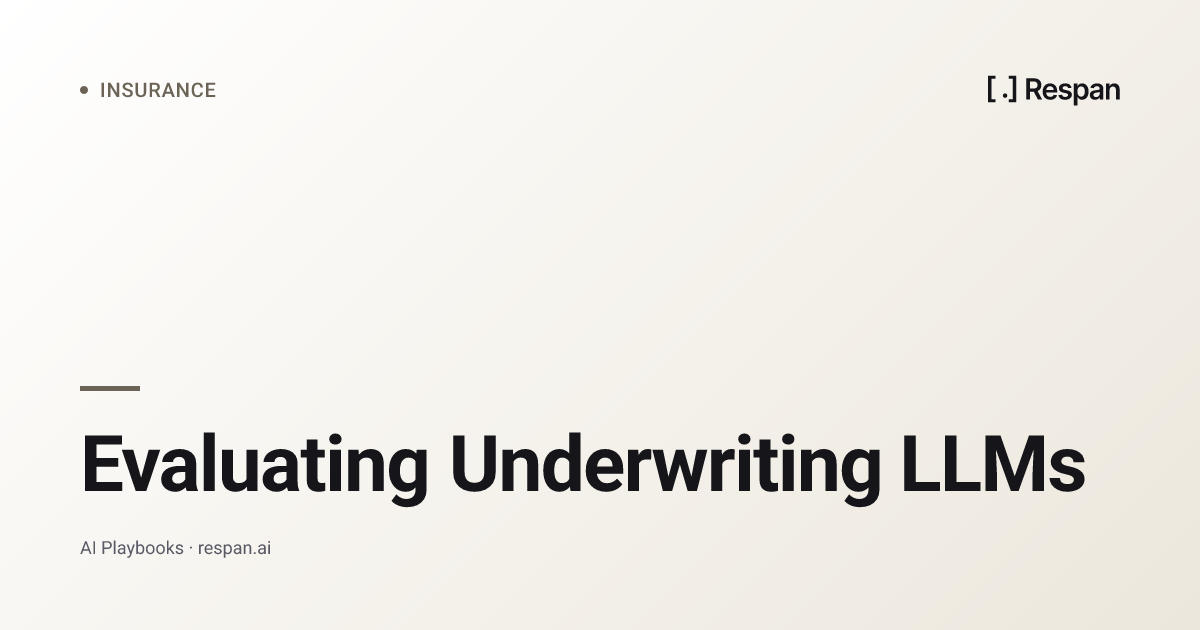 Evaluating Underwriting LLMs: Risk, Bias, Audit